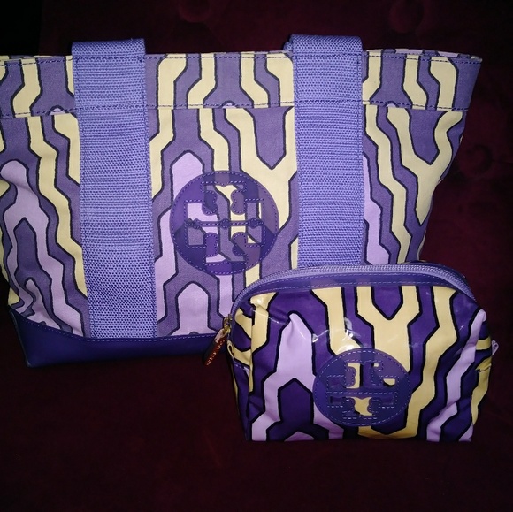 SOLD Authentic Tory Burch tote purse set - Picture 8 of 8